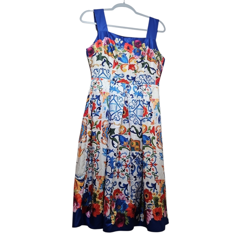 Floral Print Women's Dress